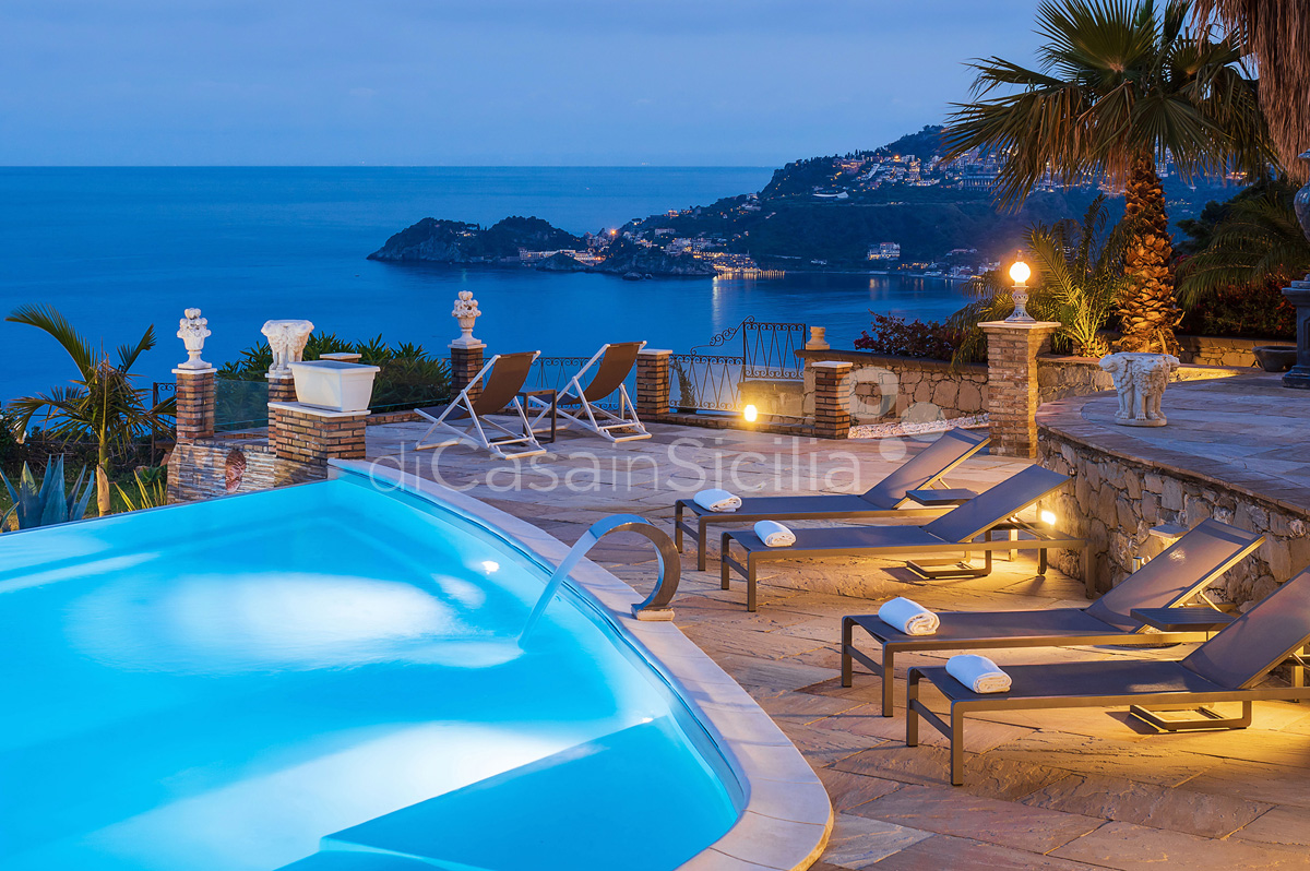 Buena Vista Аренда роскошной виллы с бассейном видом на море, Таормина, Сицилия  - 16